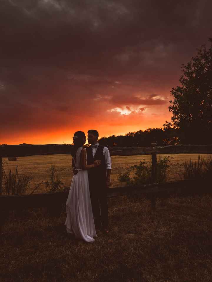Coucher de soleil...