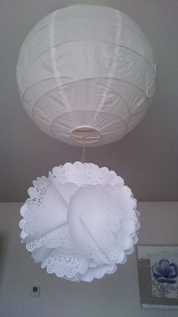 Pompon en napperons - essai