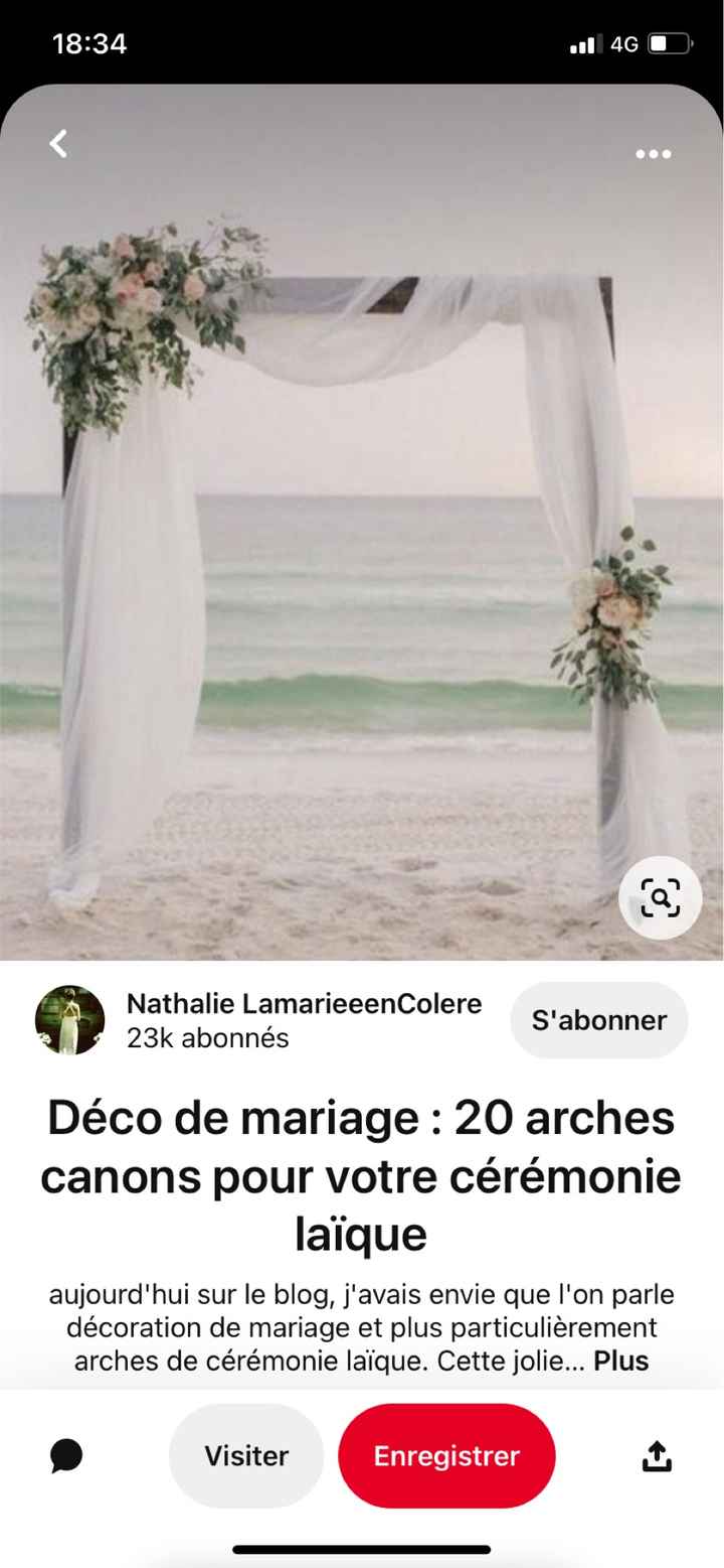 Déco de mariage : 20 arches canons pour votre cérémonie laïque - A la Une!