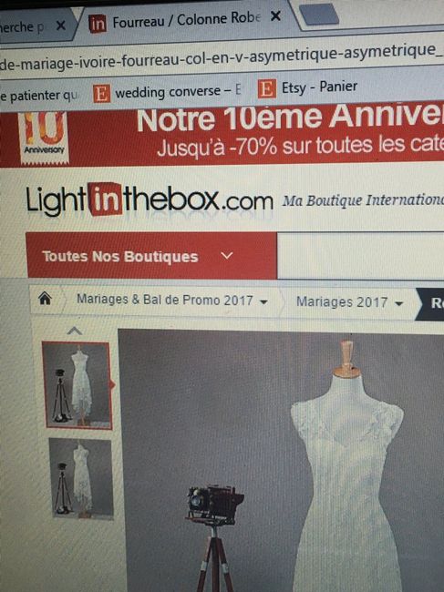Pas trouvée ma robe à j-79!!! - 2