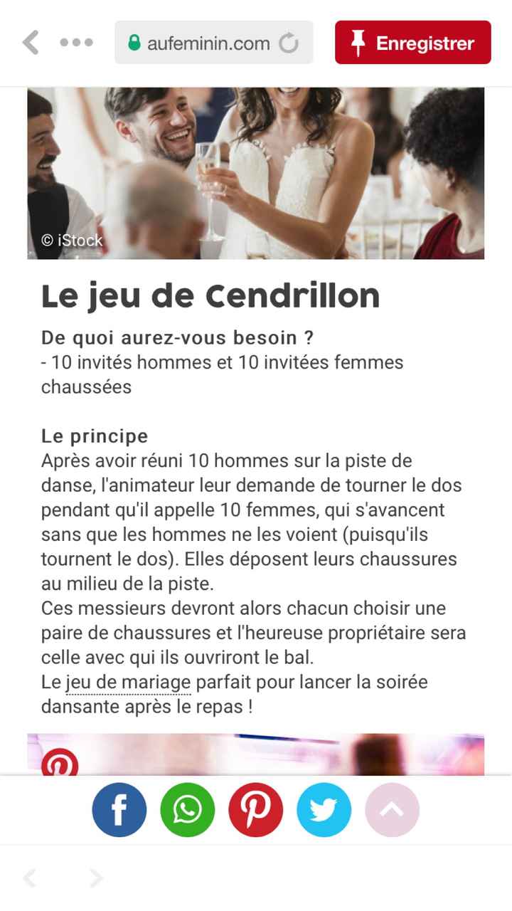 Animation pedant la soirée - 2