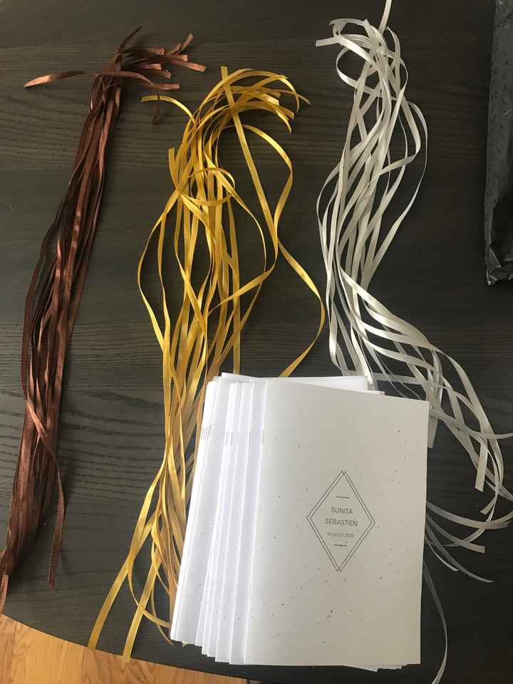 Atelier du soir : Livrets de cérémonie - 1