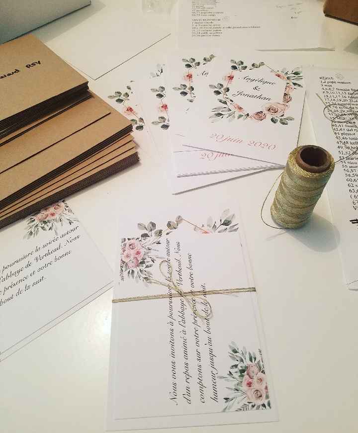 Atelier faire part - 1