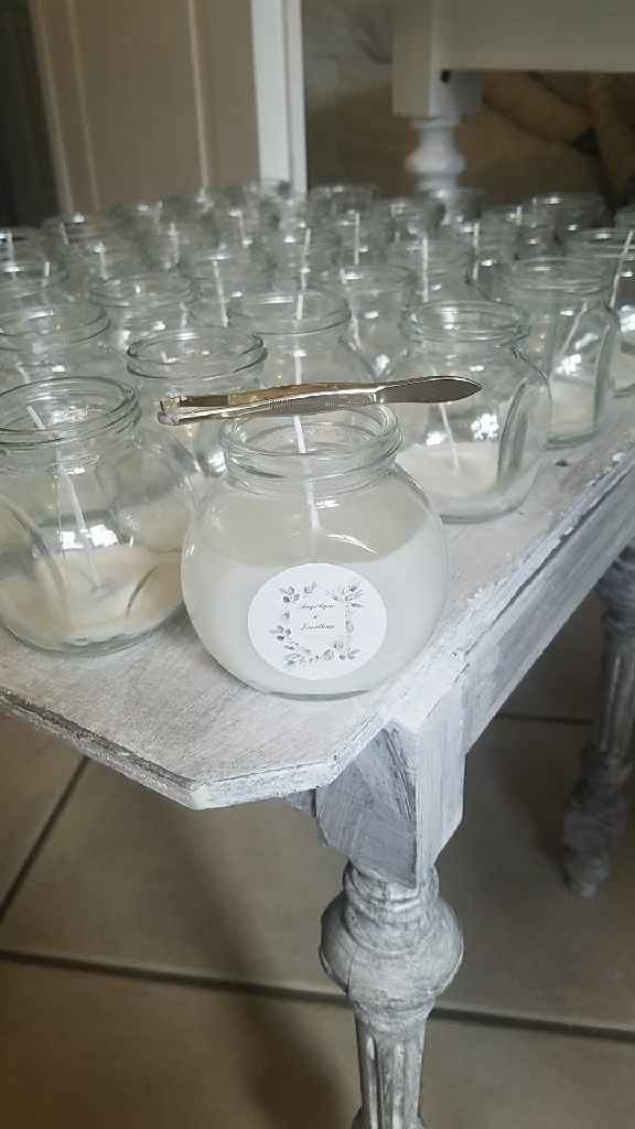 Bougies cadeaux invites - 2