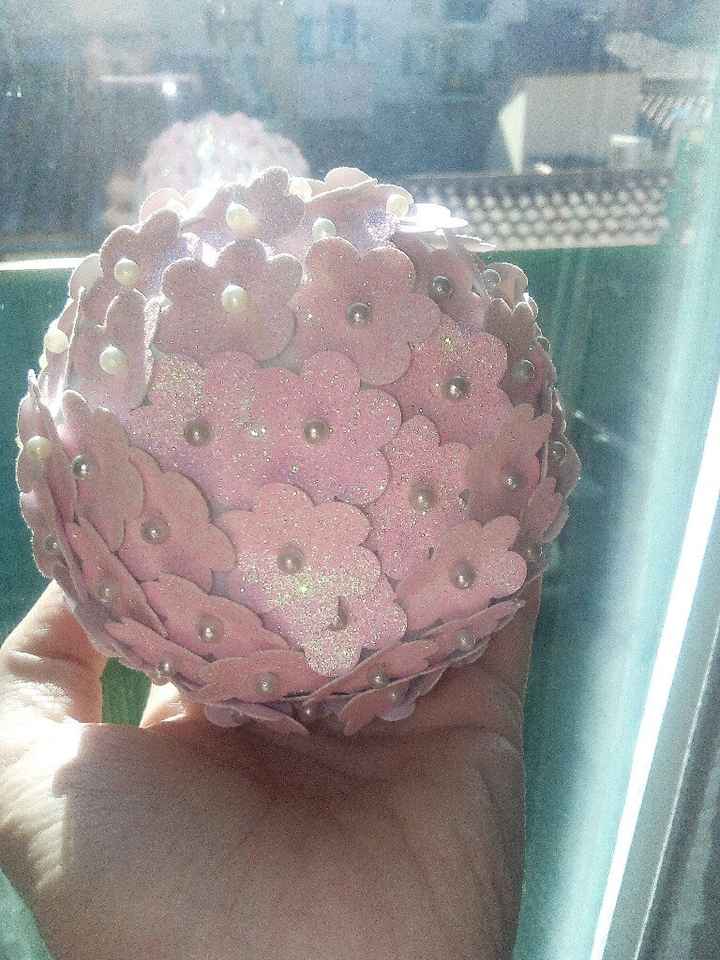 Diy boule fleurie - 2