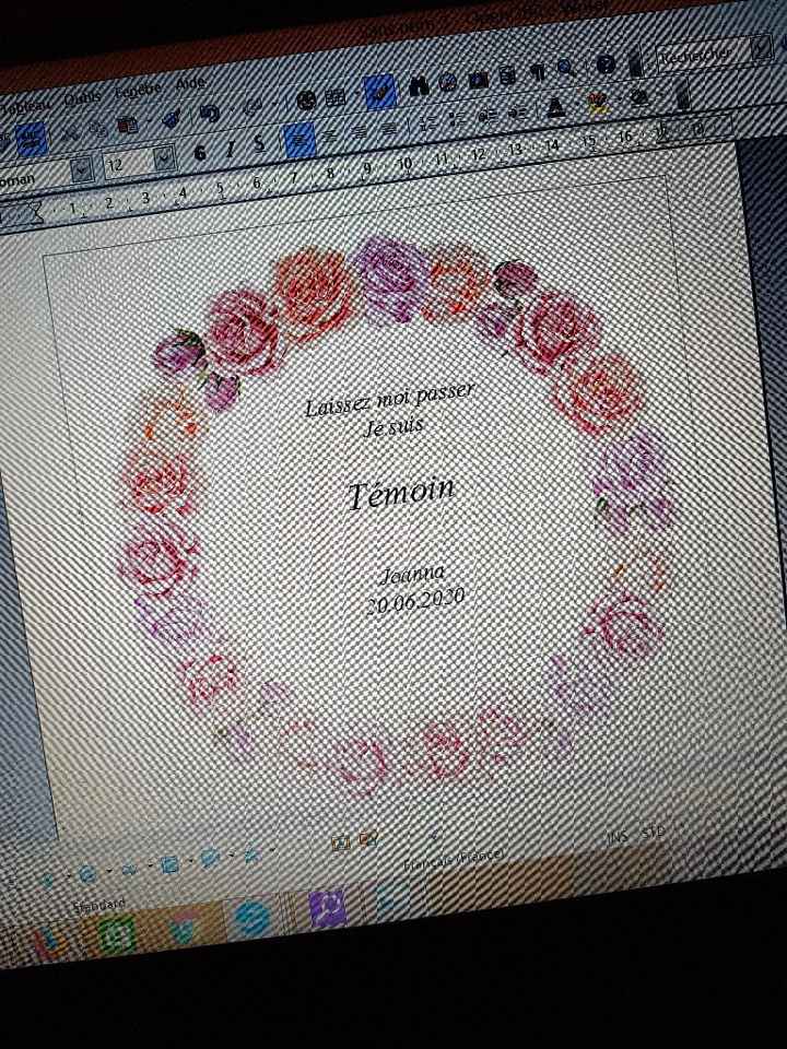 Votre avis svp couronne fleurs - 3