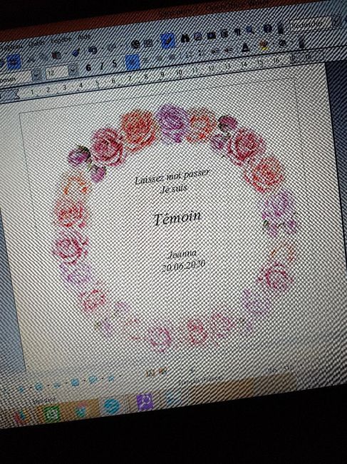 Votre avis svp couronne fleurs - 3