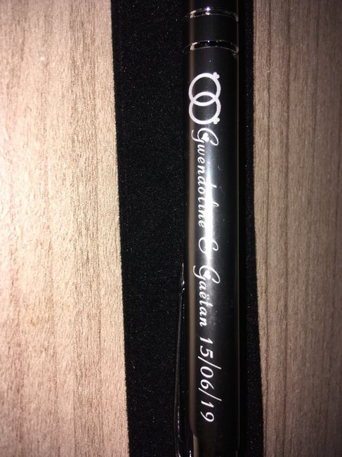 Cadeau pour les invités - 1