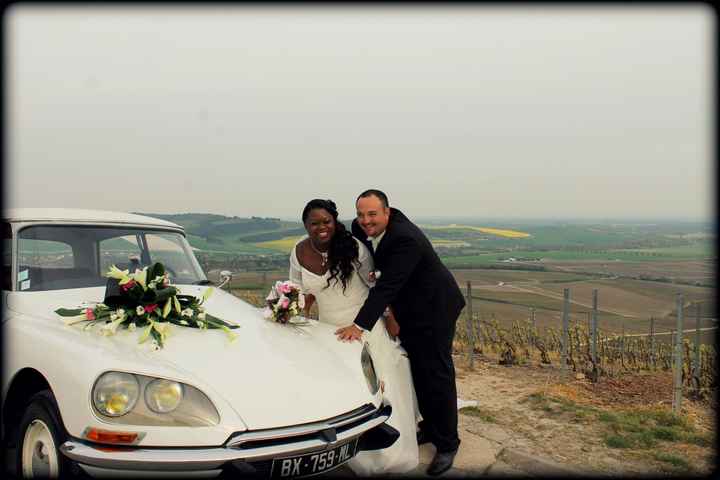 Wedding car une DS 1972