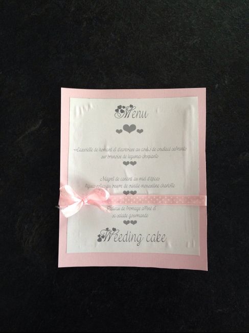 Menu prothotype 2