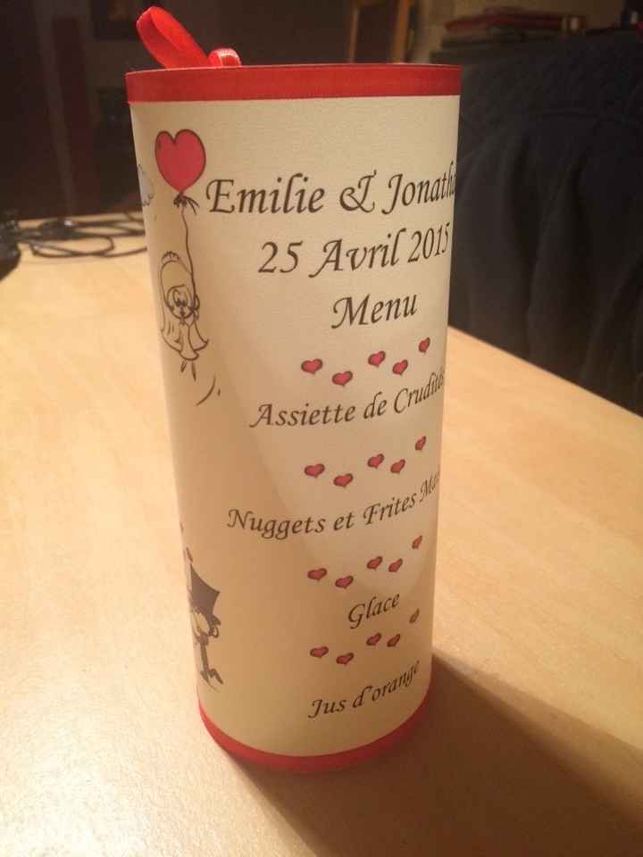 Suite menu enfant 
