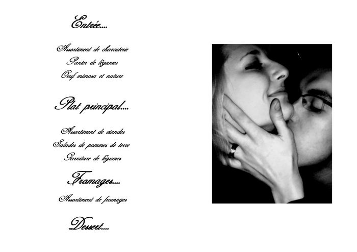 menu interieur