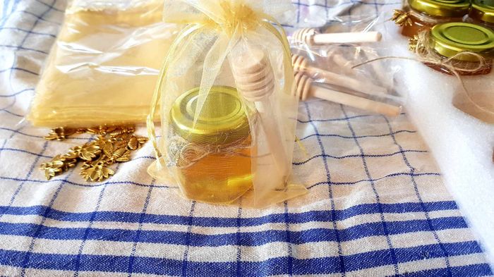 Le petits pots de miel pour les invités - 3