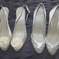 deux modèles de chaussures