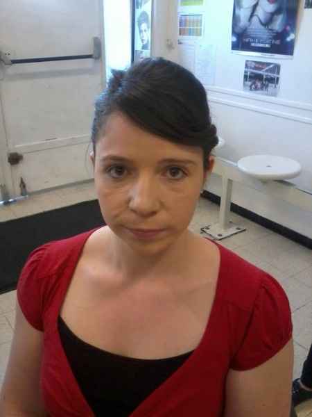 essais chignon banane