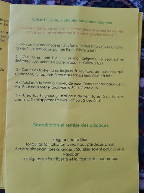 Livret de messe - 7