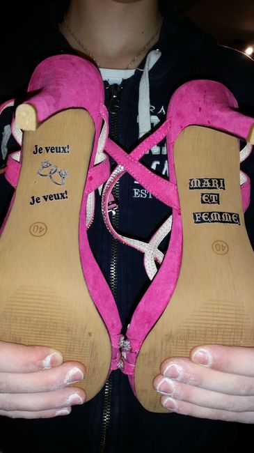 ● mes ballerines customisées ● - 1