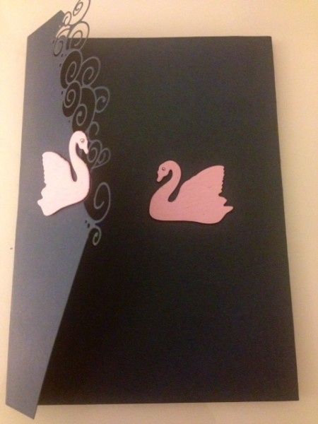 Notre Faire Part (pochette semi-ouverte)