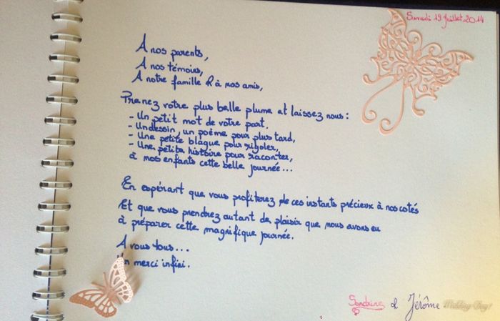 Livre d'or DIY - 3