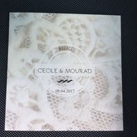 Mon faire part échantillon reçu - 1