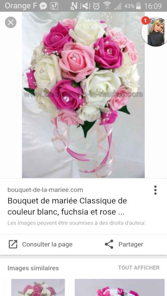 Avis bouquet de mariée - 1