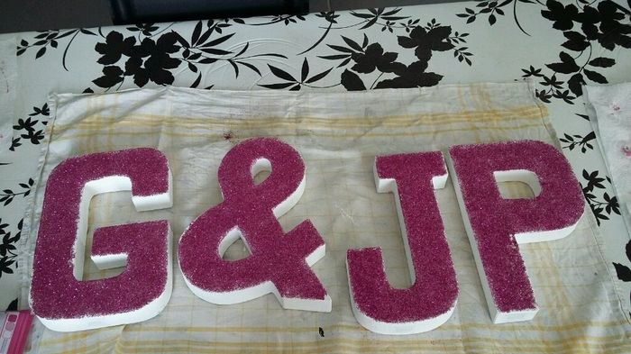 Diy grande lettre - 1