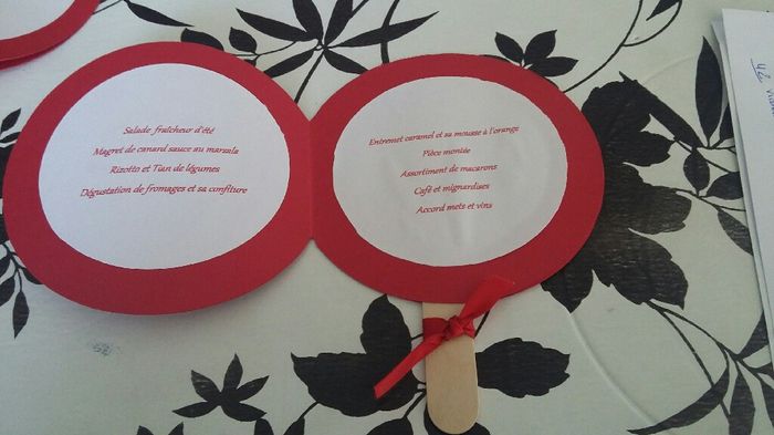 Menu  en finalisation - 2