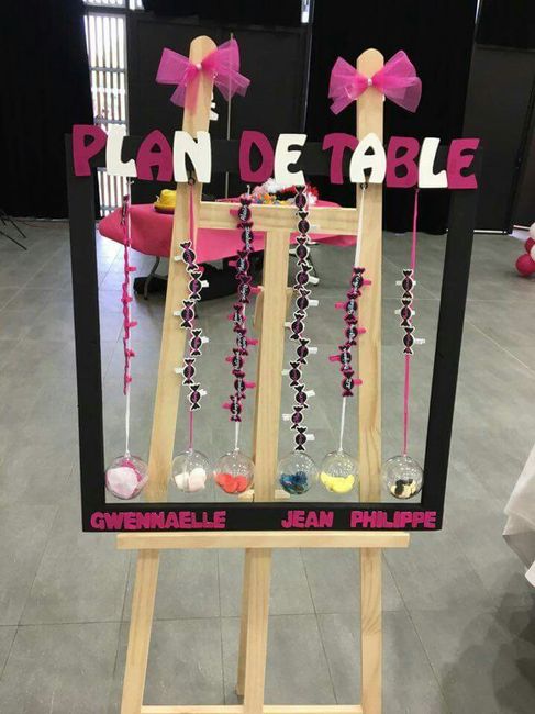  Présentation plan de table - 1