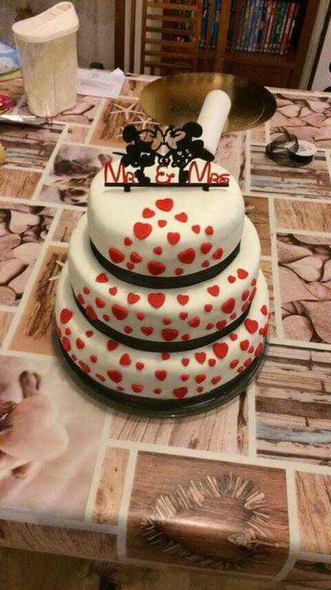 Mon wedding cake - 1
