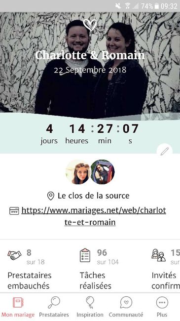 Le grand jour approche - 1