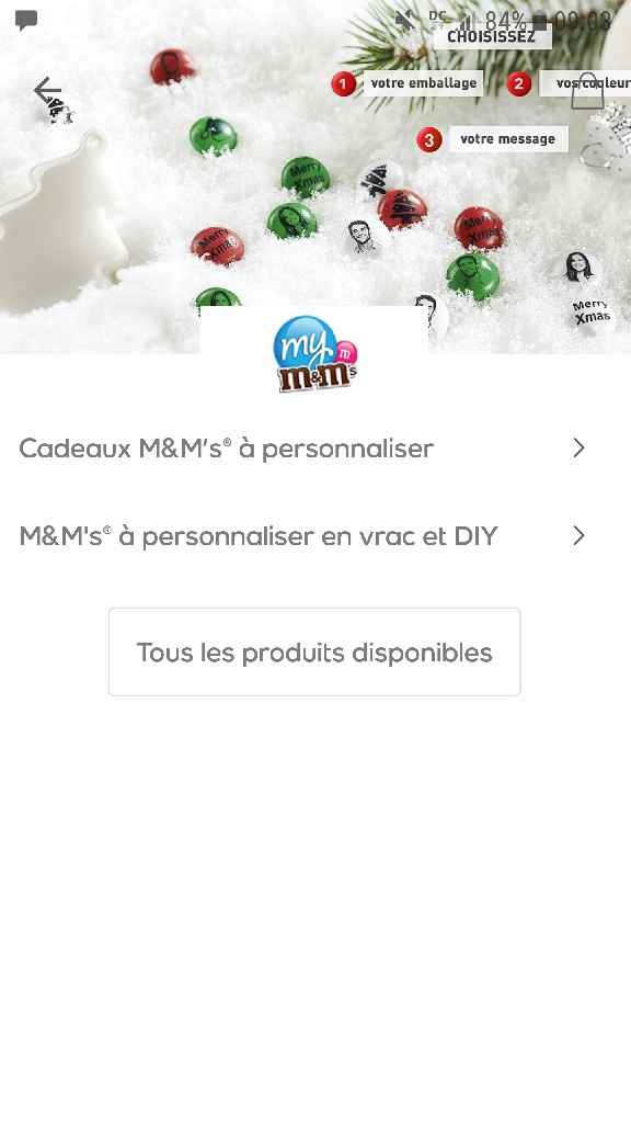  Bon plan m&m's  personnalisés sur vente privé - 1