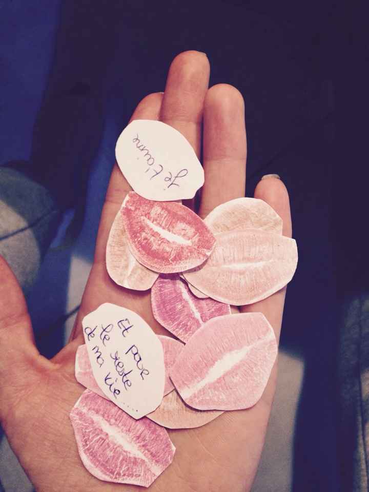 Mes petits bisous  pour la st valentin - 1