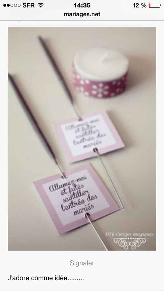 Des cierges magiques pour pimenter vos photos. - 1