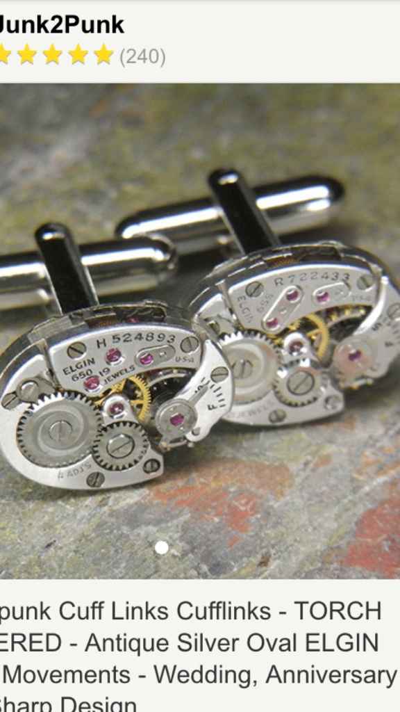 Bouton de manchette - 1