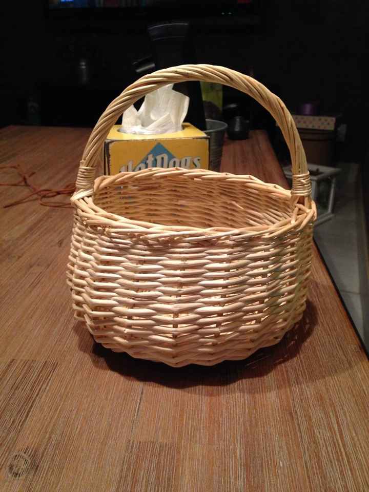 Mes paniers diy pour mes petites demoiselles d'honneur - 1