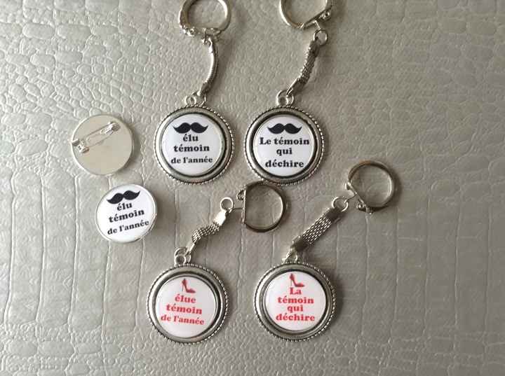 Cadeaux témoins commandé! - 1