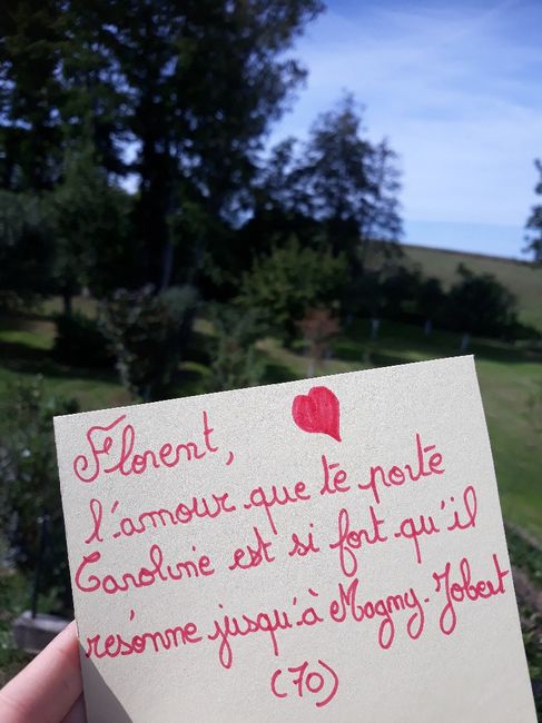 Love note ! - 1