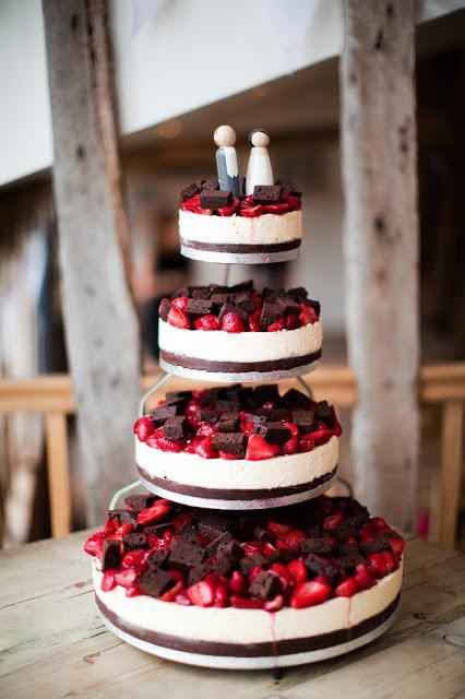 Gâteaux en étages