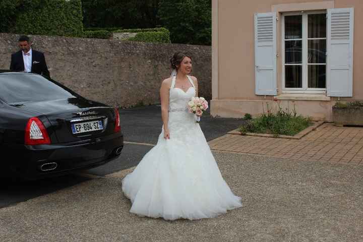 arrivée à la mairie