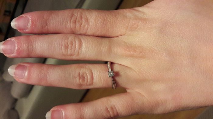 Ma bague de fiançailles... enfin !! - 1