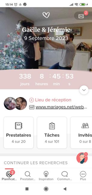 Plus ou moins de 100 jours avant ton mariage ? ⏳ 1