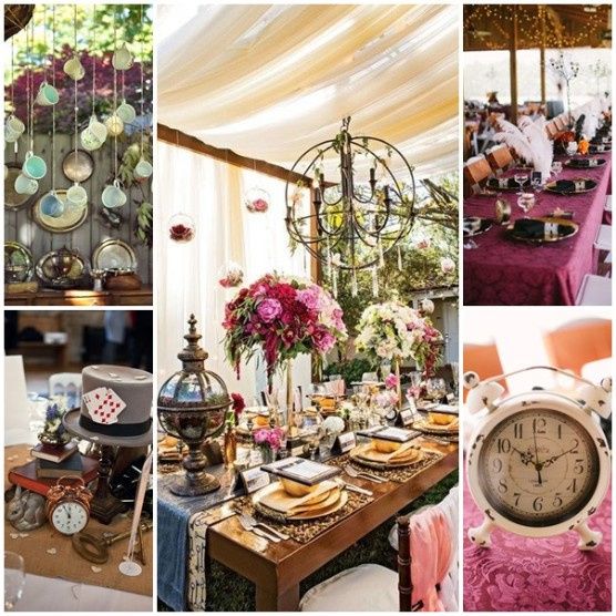 Mariage thème victorien 14