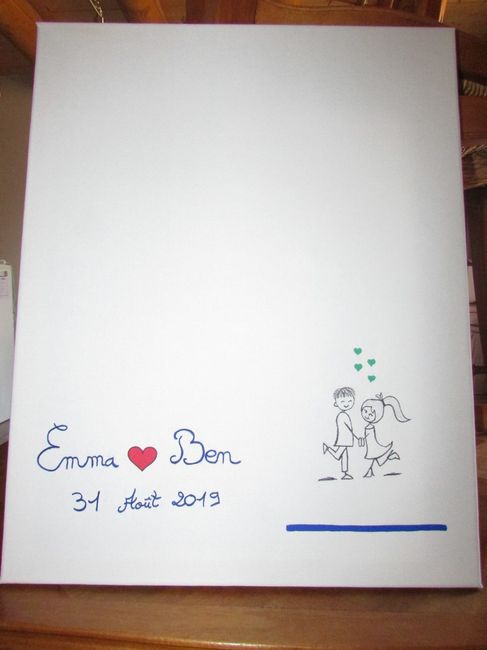 Plus qu'a coller les coeurs maintenant !!! 