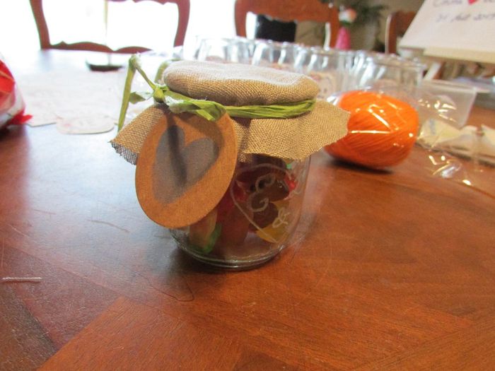 mes essais pour les pots pour le repas