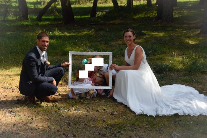 Photo du matin avec les enfants