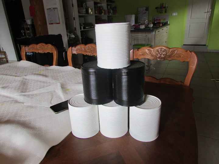 Mes boites de conserve bombées