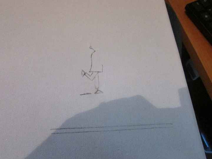 Début du dessin 