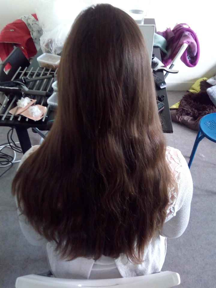 Ma longueur de cheveux