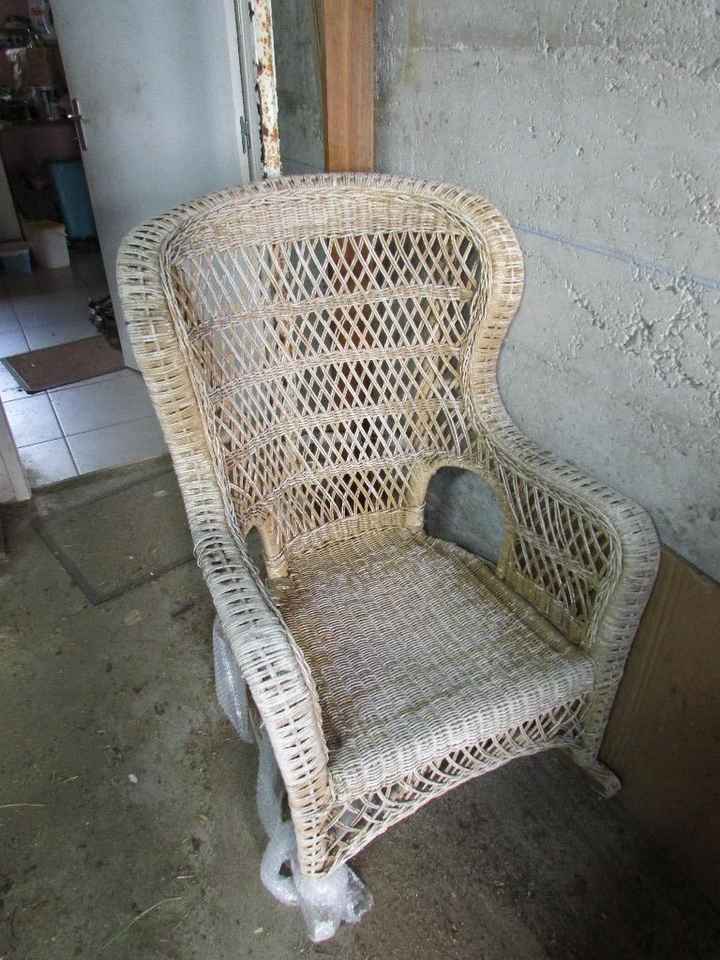 L'un des 2 fauteuils pour mon photobooth