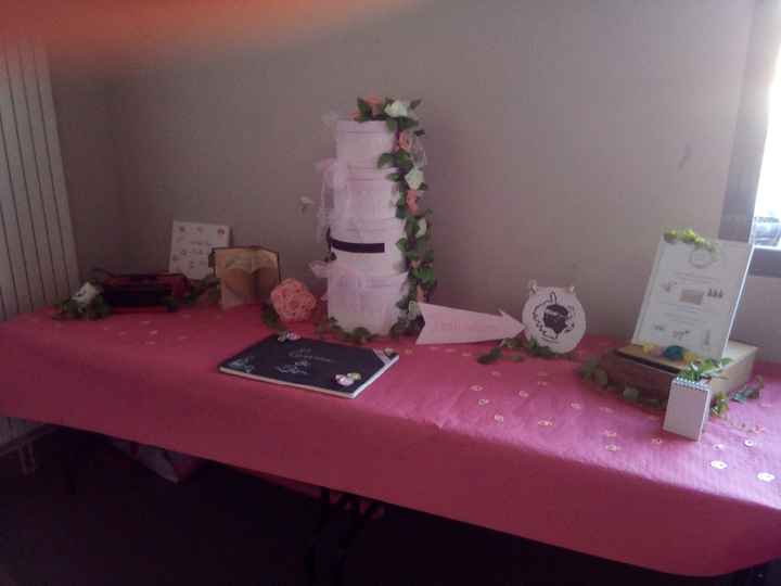 Table livre d'or urne